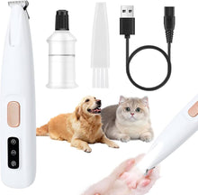 Load image into Gallery viewer, Dog Paw Trimmer with LED Light & Display - GlowPaws™